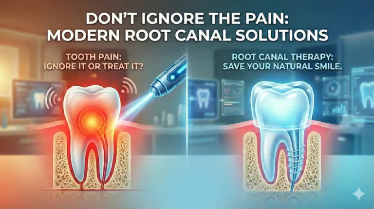 Root Canal Pain relief